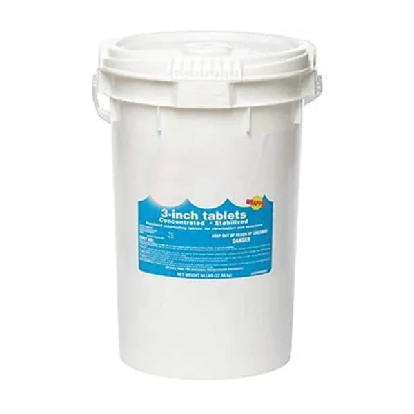3 INCH CHLORINE TABLETS – 50 LBS